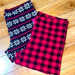 La Senza women’s Christmas pajama pants set